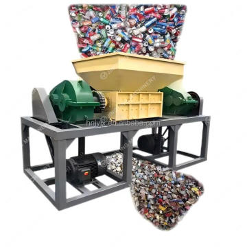 Aluminum Can Shredder Machine for Plastic, Metal, and Tin Cans for Sale