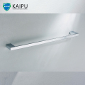Square Single Bathroom Towel Rail in Chrome