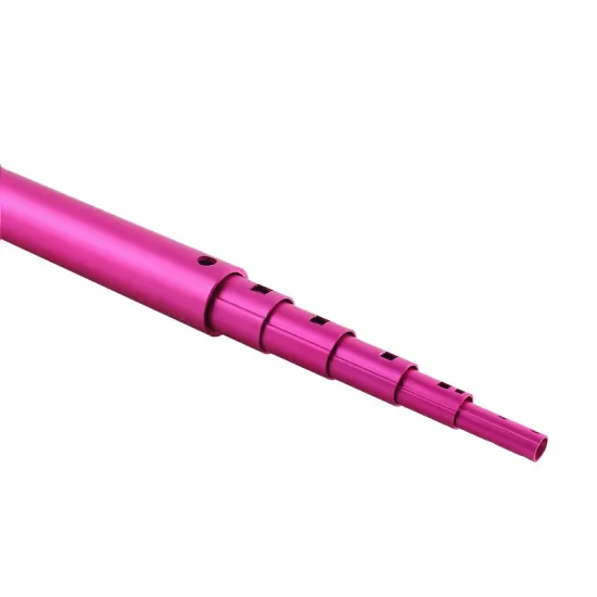 Custom Free Size Colorful Anodized Aluminum Alloy Tubing & Pipes (Al6061/Al6063)