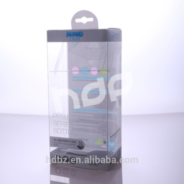 Recycelte klare PVC -Verpackungsbox mit Auswahl des Handelslieferanten
