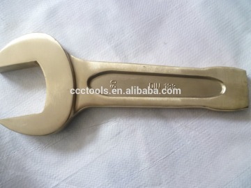 Bohai brand tools non-sparking 17mm German type Striking open end wrench