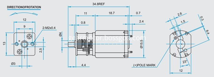 FF030 DC motor