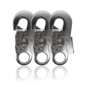JENSAN Double Action Stamped Snap Hook: Custom Safety Harness for Climbing and Rock Fall Arrest