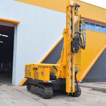 Diesel Powered Mini Hydraulic Drilling Machine Sheet Pile Driver (600-650kg, 2m-6m) with CE & ISO