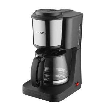 2024 Automatic Electric Drip Coffee Maker with Non-Stick Warm Plate