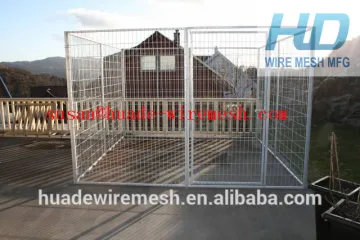 Folding Metal Dog Fence Factory /Dog Kennel