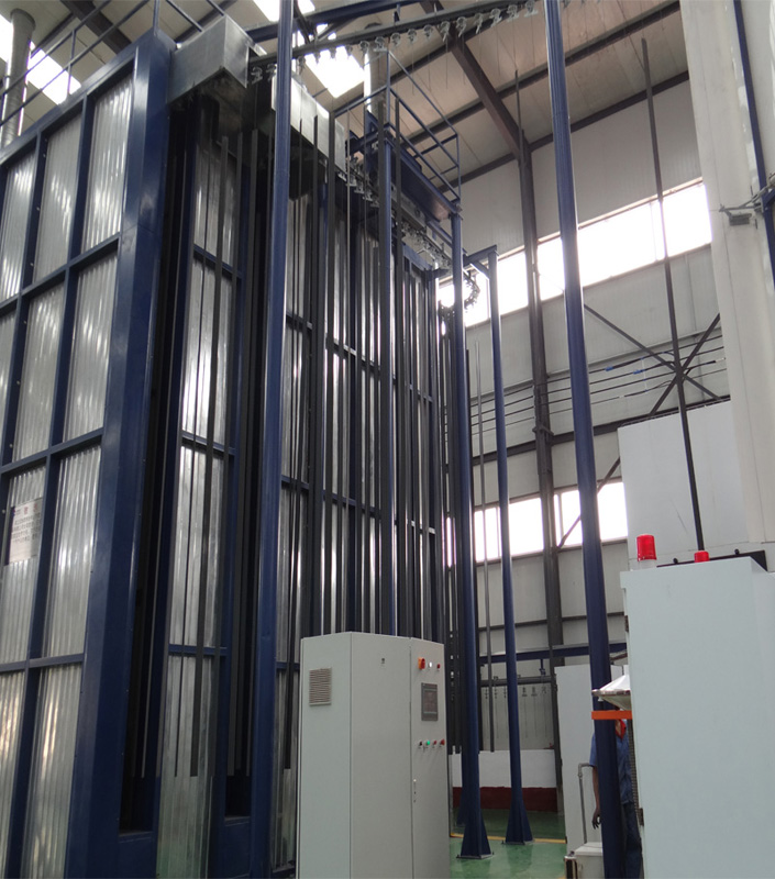 Vertical Powder Coating Line