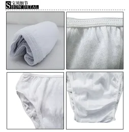 Wholesale Disposable Cotton Mens underwear Boxers In White for refugee