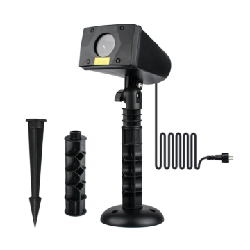 Christmas White Laser Light Projectors with 7 Colors for Holiday Decoration