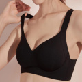 Soutien-gorge sans couture rembourré en tissu coupe libre