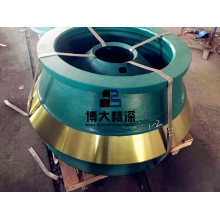 HP5 High Manganese Cone Crusher Wear Spare Parts