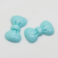 Colorato mini carino bowknot a forma di resina cabochon retro piatto perline slime ragazze vestiti per capelli accessori charms