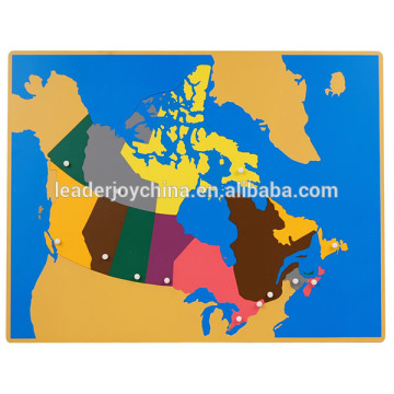 Puzzle Map of Canada
