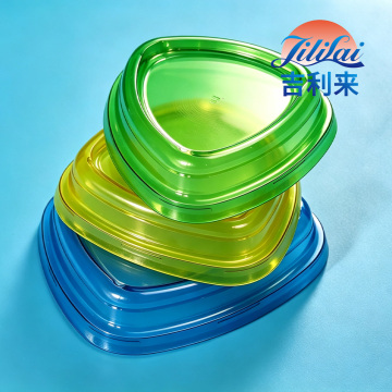 Треугольная крышка из PLA, PET или PS.