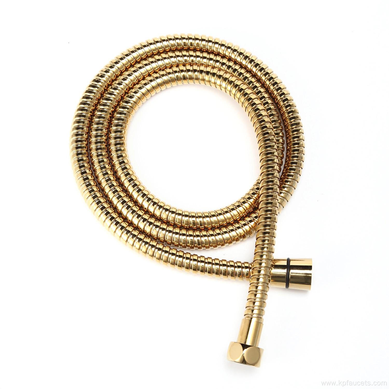 Well Transported Adjustable 150cm Shower Hose Gold