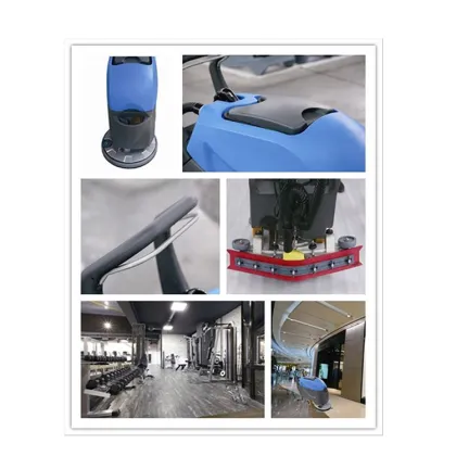 Hand-Push Floor Scrubber Cleaning Machine