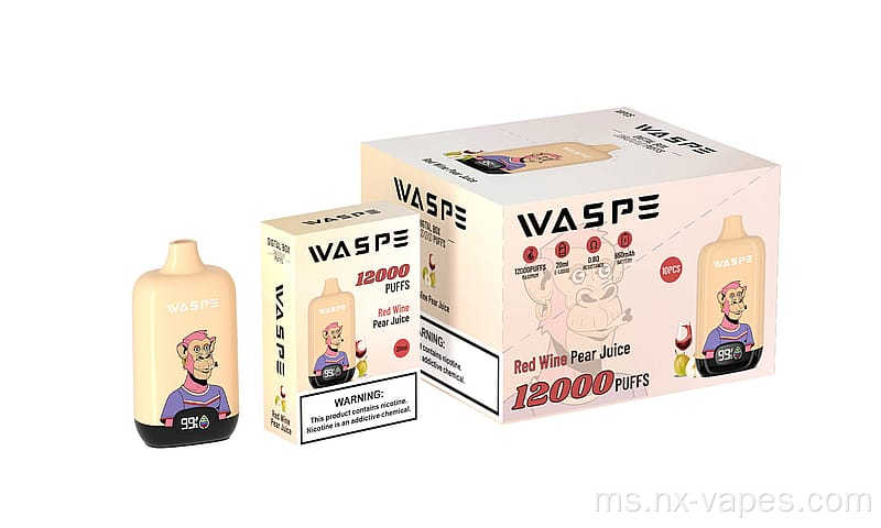 Waspe 12000 Puffs Digital Box Vape