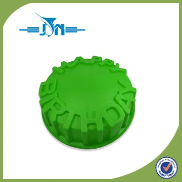 New design silicone christmas shape cake moulds with high quality