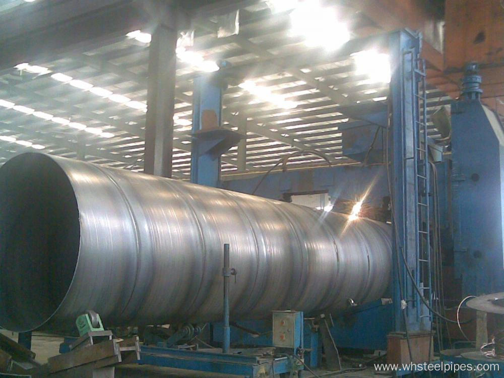SSAW welded steel pipe big diameter