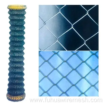 Galv.and Pvc Coated Chain link Fence