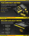 Nitecore D4 cargador para la batería recargable de varios
