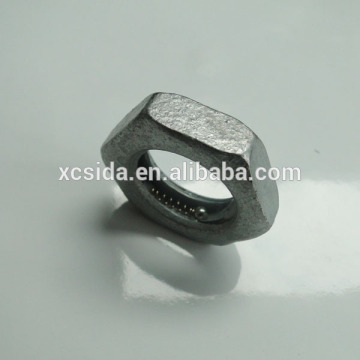 hex flange thin nut/ anti theft nut