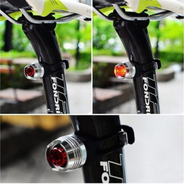 Bicycle caution tail light aluminium alloy Led Light