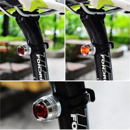 Bicicleta PRECAUCIÓN cola ligeros de aluminio de aleación de luz Led