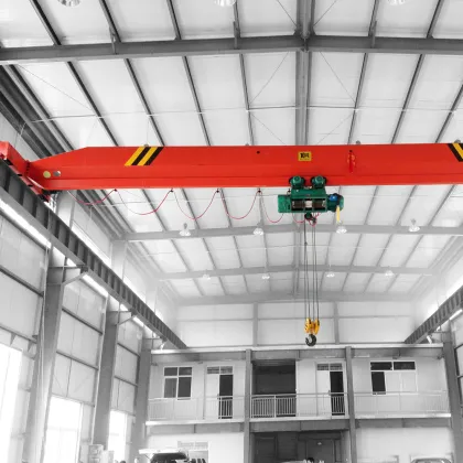 8t lifting equipment wire rope hoist bridge crane