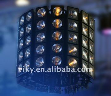 75W*5pcs halogen lamps Highbrightness Matrix Blinder Light 350W