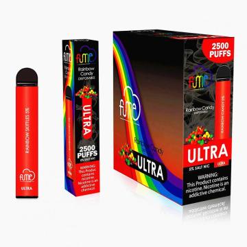 Fume Ultra 일회용 vape 펜 2500 퍼프 도매