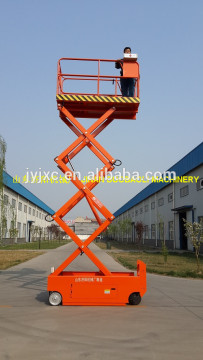 6m 300kg battery type self-propelled scissor lift
