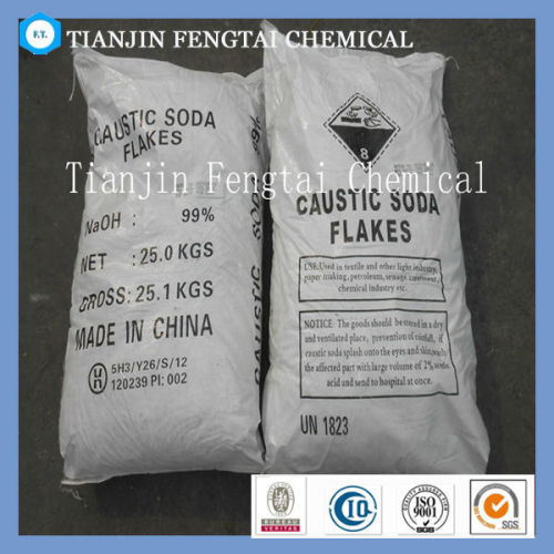 Factory bulk supply caustic soda flakes 99%