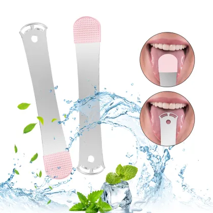 Double-Headed Food Grade Tongue Cleaner