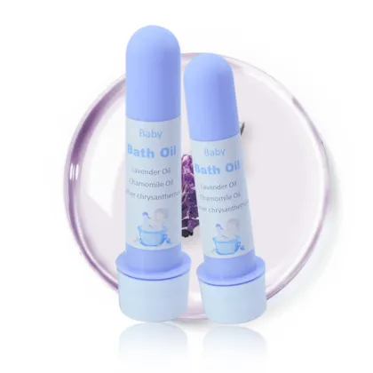 Baby infant children natural bath oil