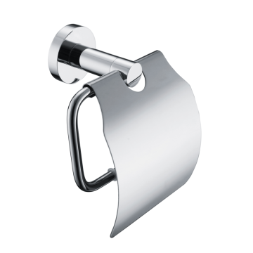 Support de papier toilette en chrome