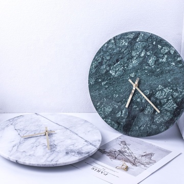 Custom Nordic Ins Style Marble Wall Clock: A Trendy Addition to Your Home Décor
