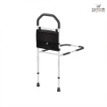 Anti-fall bedside guardrail grab bar
