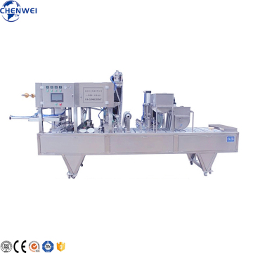 Automatic Water and Juice Cup Filling and Sealing Machine