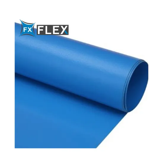 Custom FLFX PVC Coated Tarpaulin - Food Grade 400-650 GSM