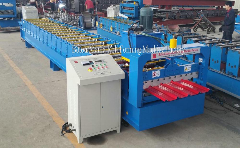 Thai style roofing sheet roll forming machine