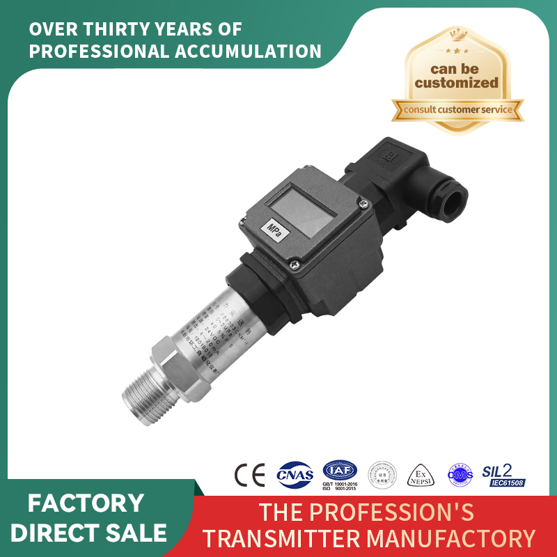 Transmițător de presiune piezorezistiv din ceramică cu afișaj LCD