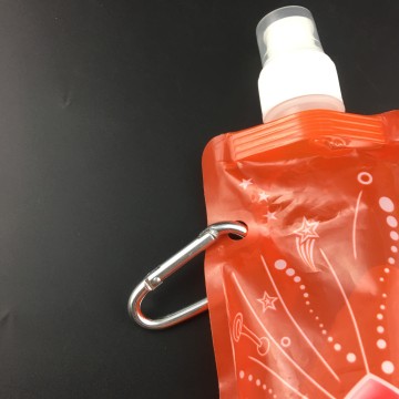 Bolsa de boquilla de 480ml reciclable de impresión en huecograbado para beber