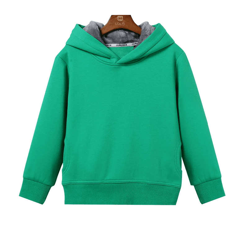 high quality 100%cotton kid plain sweat shirt hoodies