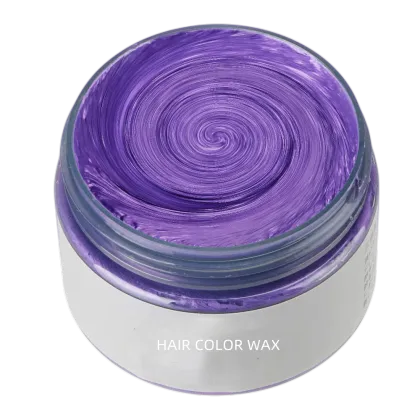 Hair Coloring Dye Wax, Purple Instant Hair Wax