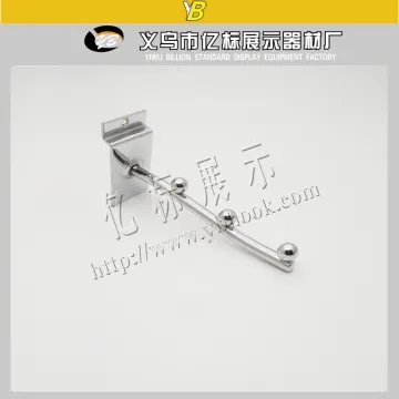 15CM length 3 stepping display slat wall hook