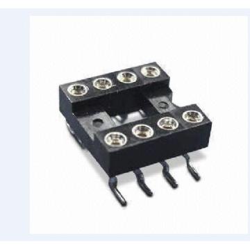 2,54 mm double en ligne (DIP / DIL) Chip ic socket smt (h = 3,0 L = 7,4)