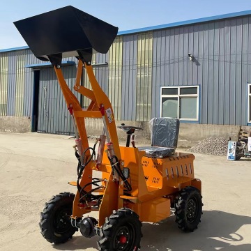 Hot Sale Engineering Construction Machinery: Mini Electric Wheel Loader 500kg Front Loader