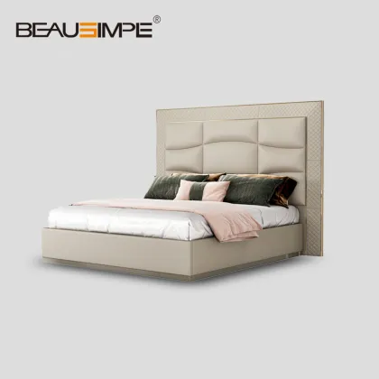 Rugiano Onda Bed Furniture in Luxurious Velvet Fabric