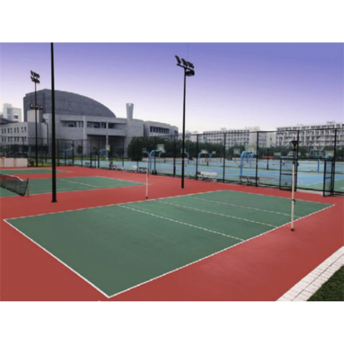 Eco-Friendly  Silicon PU Surafces Layer Coating Water-based  Courts Sports Surface Flooring Athletic Running Track